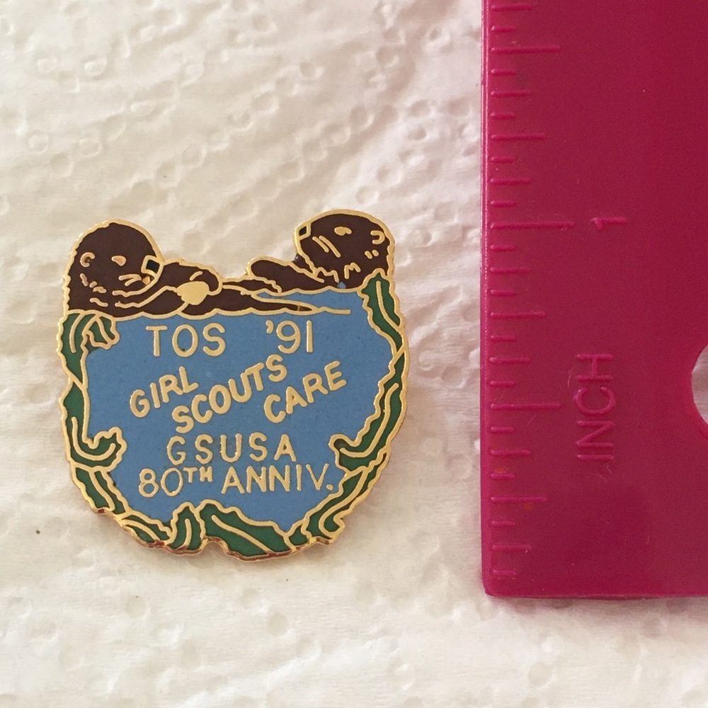 Girl Scout pin